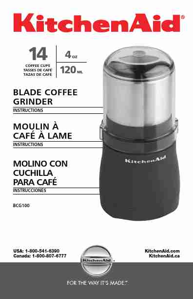 KitchenAid Coffee Grinder BCG100-page_pdf